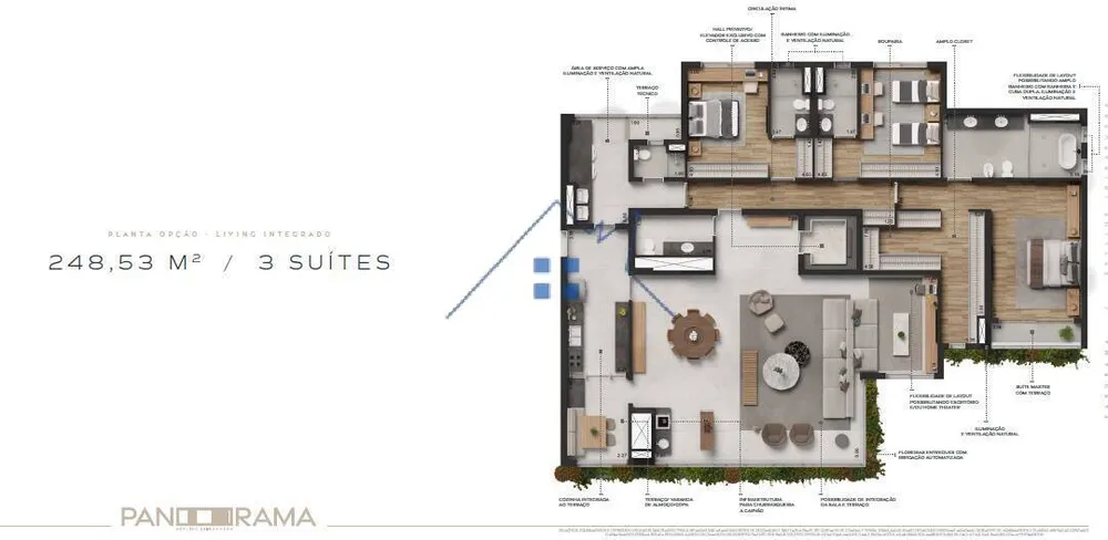 Apartamento, 4 quartos, 248 m² - Foto 13