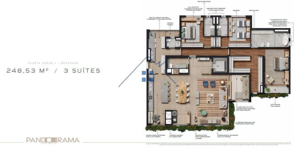 Apartamento, 4 quartos, 248 m² - Foto 15