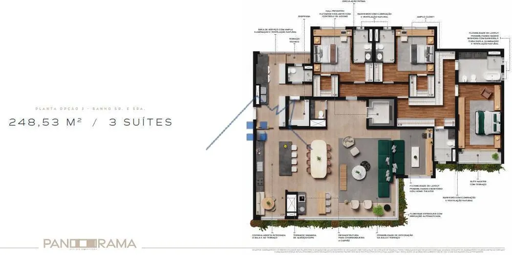 Apartamento, 4 quartos, 248 m² - Foto 14