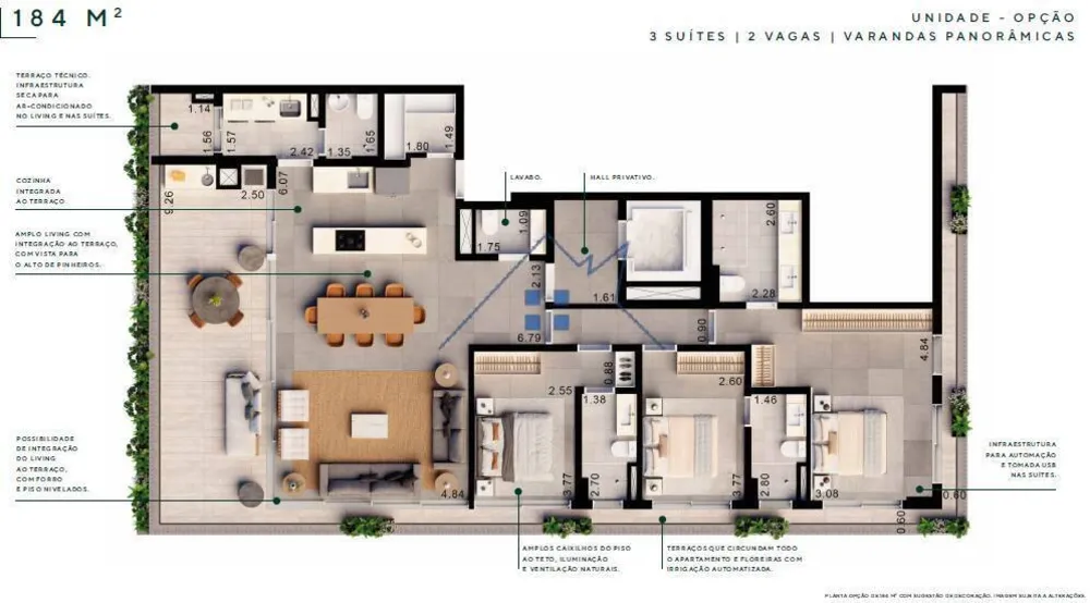 Apartamento, 4 quartos, 205 m² - Foto 16