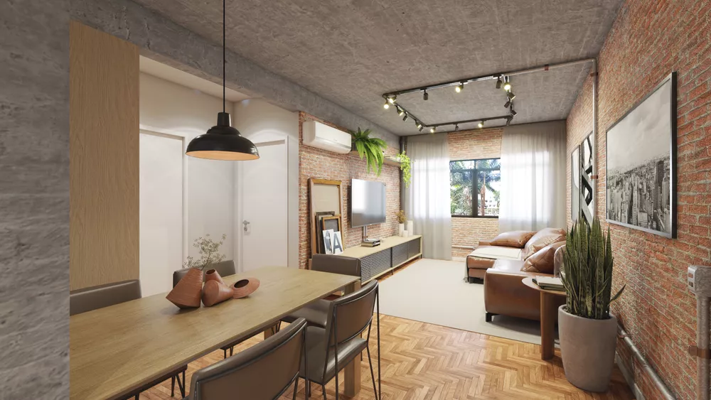 Apartamento à venda com 2 quartos, 121m² - Foto 1