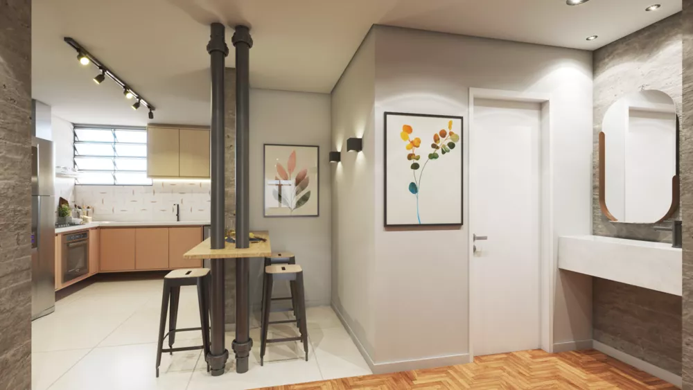 Apartamento à venda com 2 quartos, 121m² - Foto 3