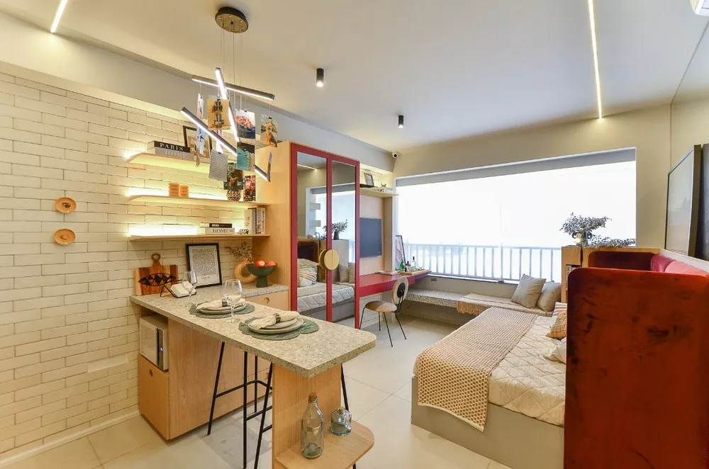 Apartamento à venda com 2 quartos, 37m² - Foto 1