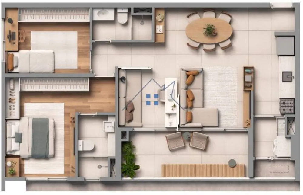Apartamento, 3 quartos, 76 m² - Foto 15
