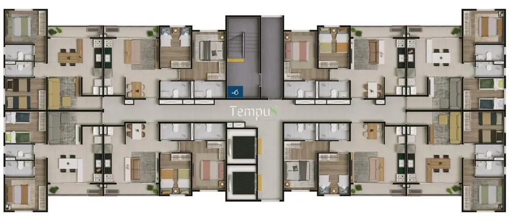 Apartamento, 2 quartos, 45 m² - Foto 2