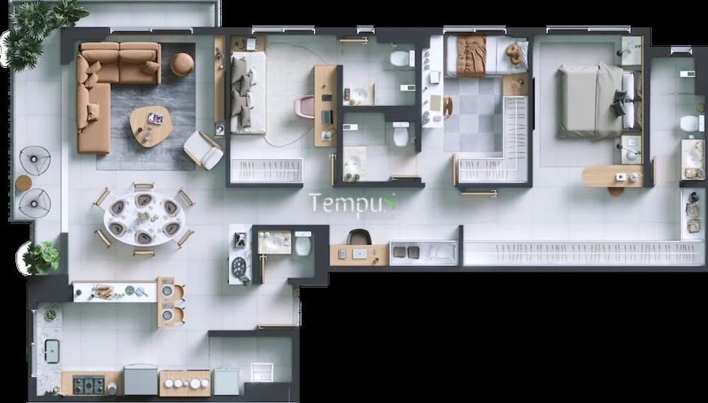 Apartamento, 3 quartos, 95 m² - Foto 8