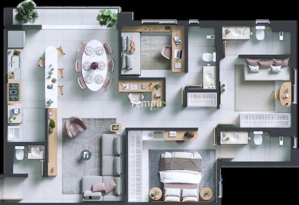 Apartamento, 3 quartos, 95 m² - Foto 6