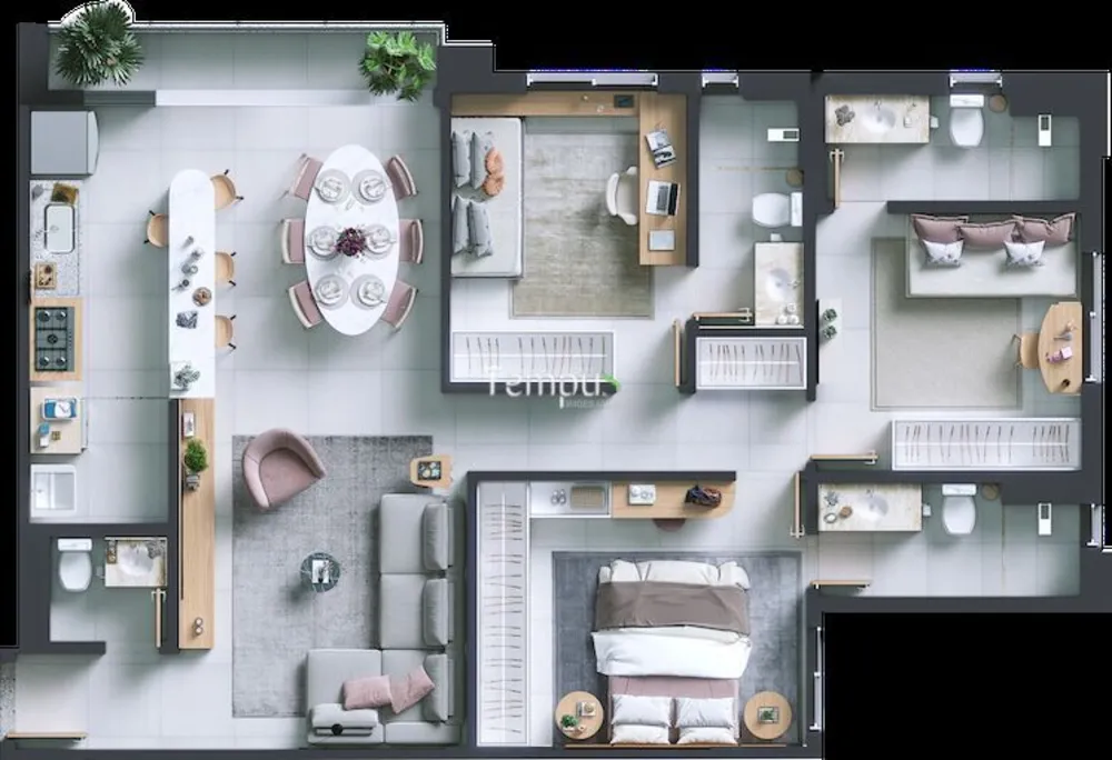 Apartamento, 3 quartos, 95 m² - Foto 5