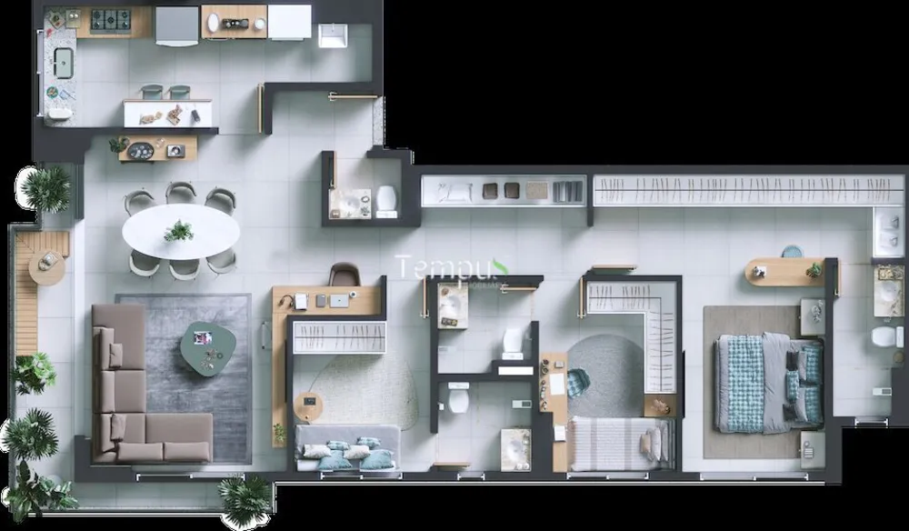 Apartamento, 3 quartos, 95 m² - Foto 7