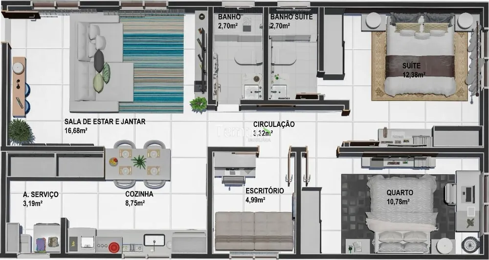 Apartamento, 3 quartos, 72 m² - Foto 16