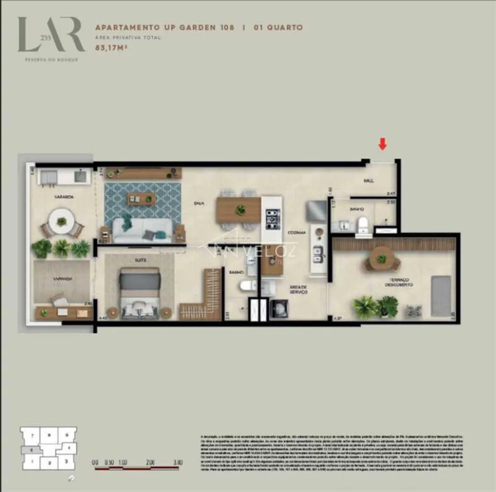 Apartamento, 1 quarto, 83 m² - Foto 17