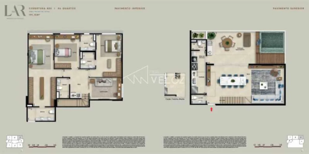 Apartamento, 1 quarto, 83 m² - Foto 1