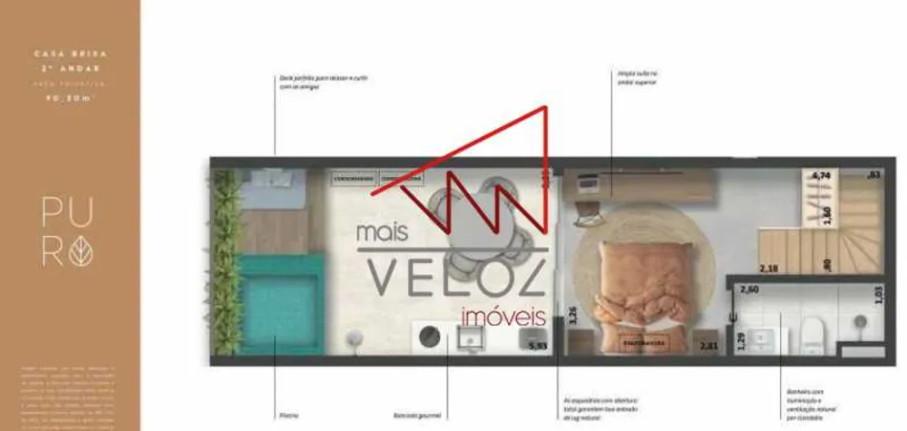 Apartamento, 2 quartos, 90 m² - Foto 2