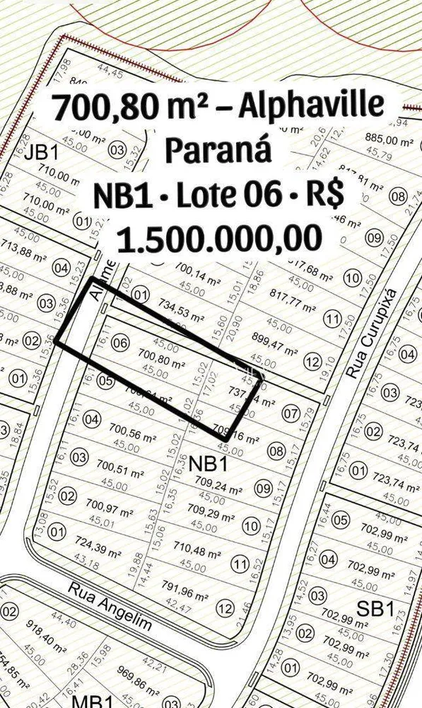 Loteamento e Condomínio, 700 m² - Foto 16