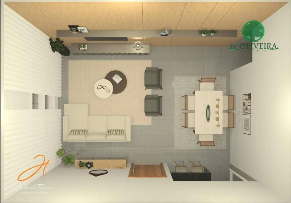 Casa de Condomínio, 3 quartos - Foto 1