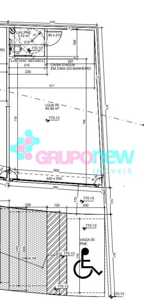 Loja-Salão, 69 m² - Foto 4