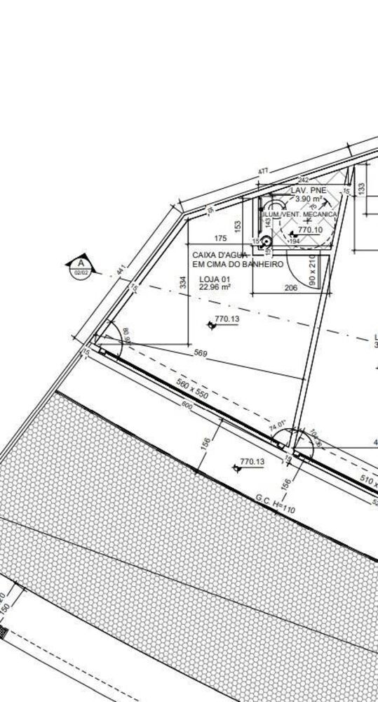 Loja-Salão, 54 m² - Foto 1