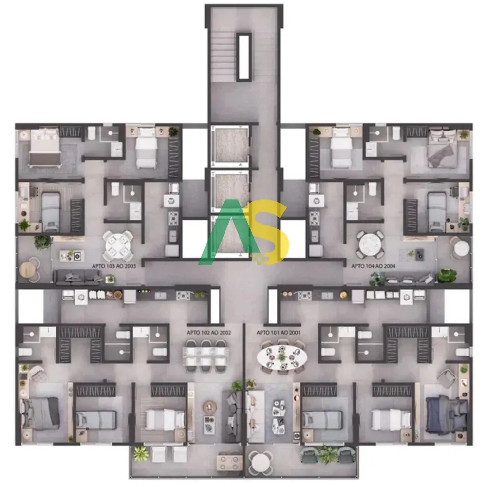 Apartamento, 3 quartos, 60 m² - Foto 15
