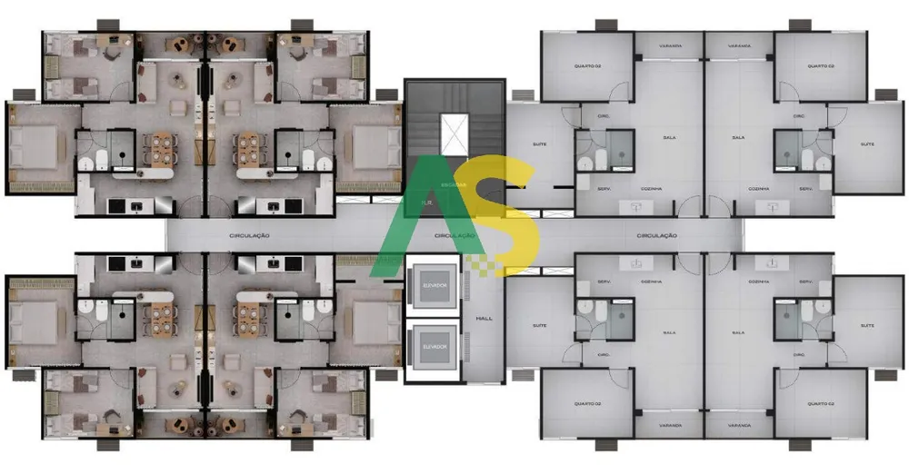 Apartamento, 2 quartos, 43 m² - Foto 20