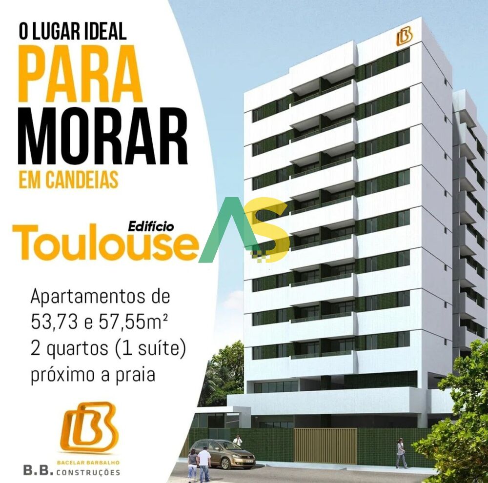 Apartamento, 2 quartos, 53 m² - Foto 1