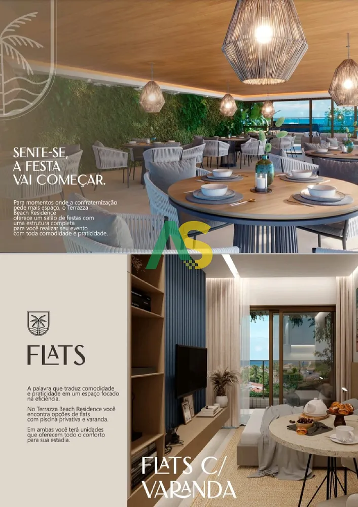 Flat/Apart Hotel, 2 quartos, 53 m² - Foto 8
