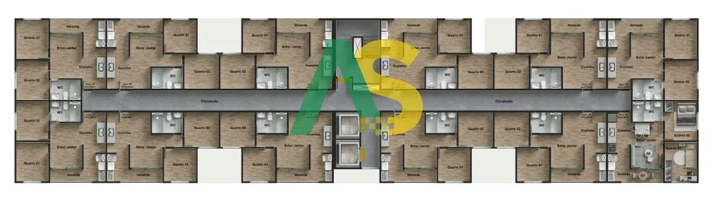 Apartamento, 2 quartos, 43 m² - Foto 19