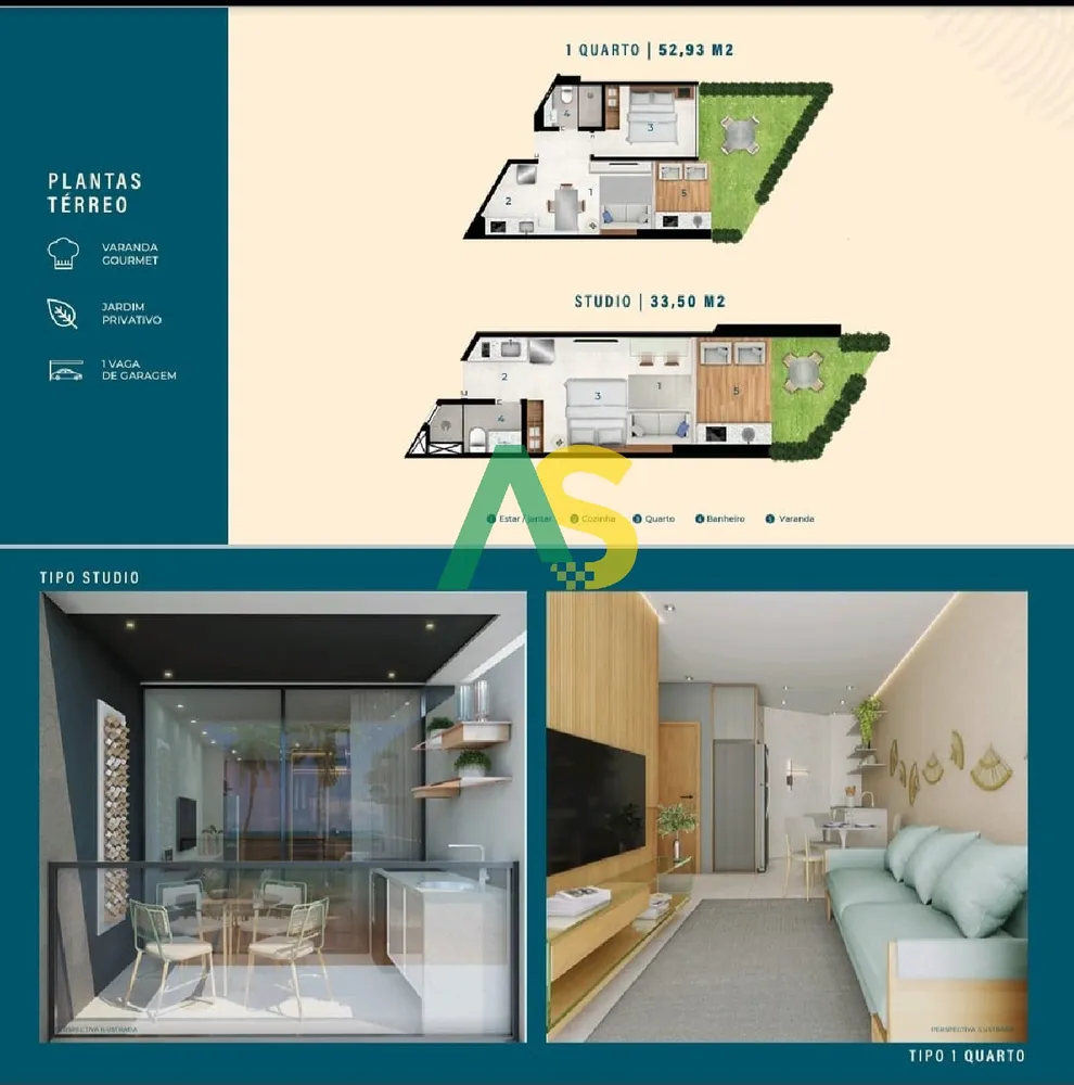 Apartamento, 2 quartos, 52 m² - Foto 9