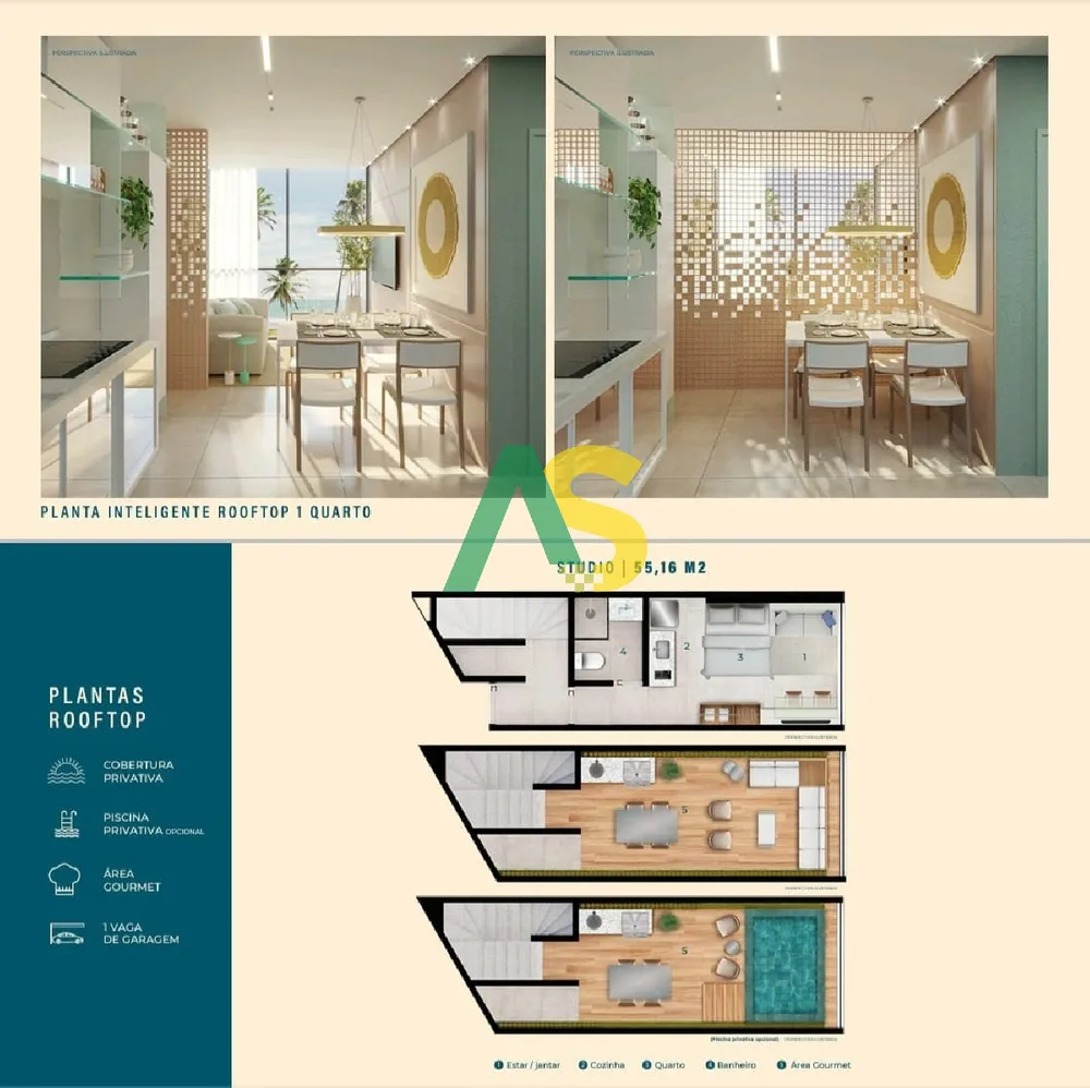 Apartamento, 2 quartos, 52 m² - Foto 12