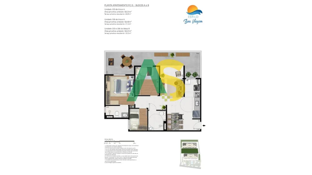Apartamento, 2 quartos, 39 m² - Foto 19
