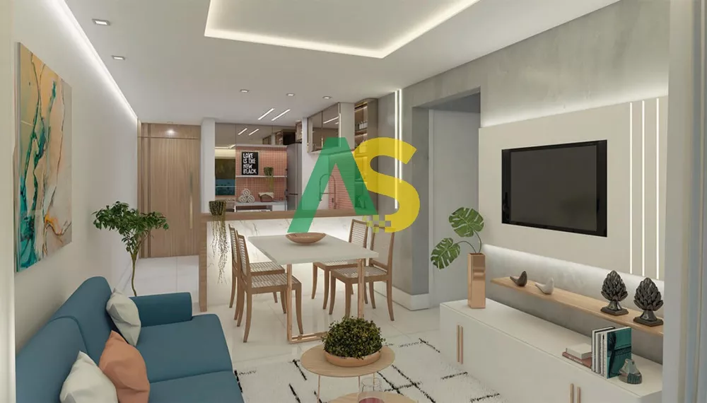 Apartamento à venda com 2 quartos, 62m² - Foto 3