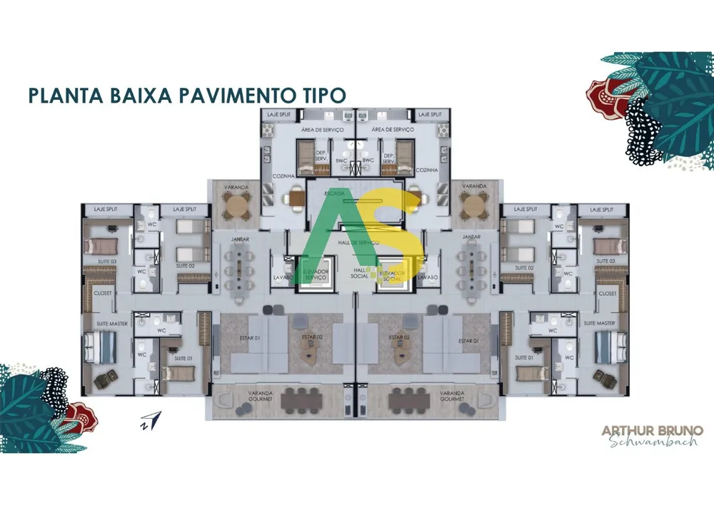 Apartamento, 3 quartos, 122 m² - Foto 18