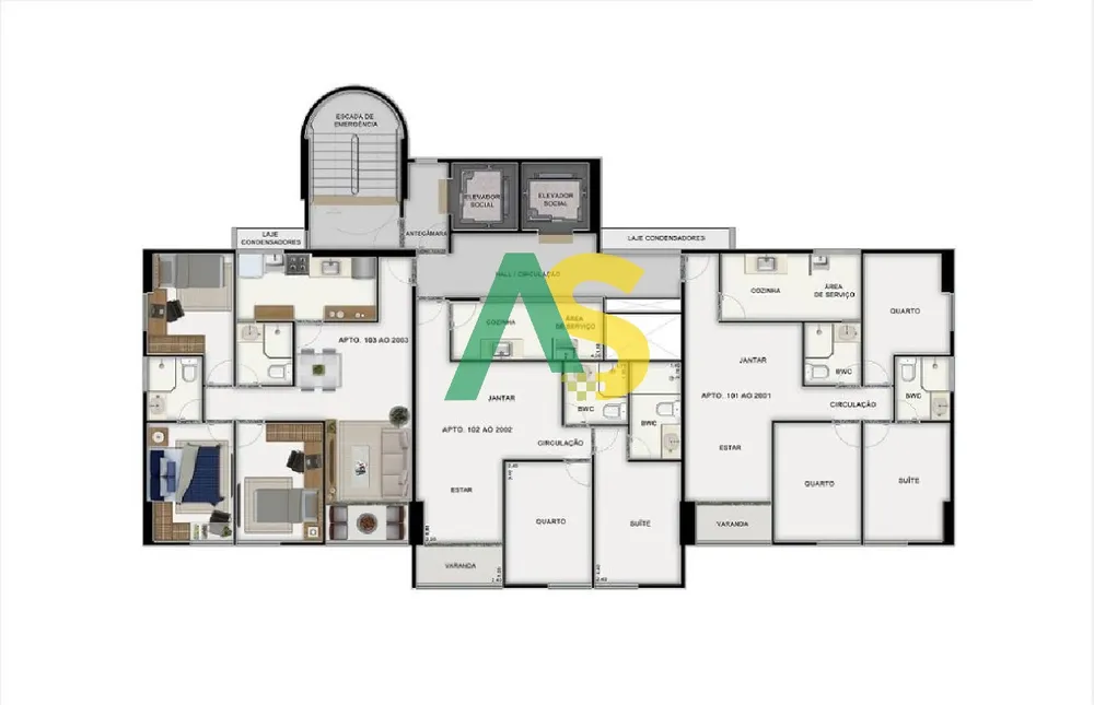 Apartamento, 2 quartos, 58 m² - Foto 9