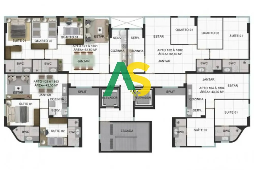 Apartamento, 3 quartos, 105 m² - Foto 8