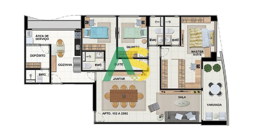 Apartamento, 3 quartos, 99 m² - Foto 15