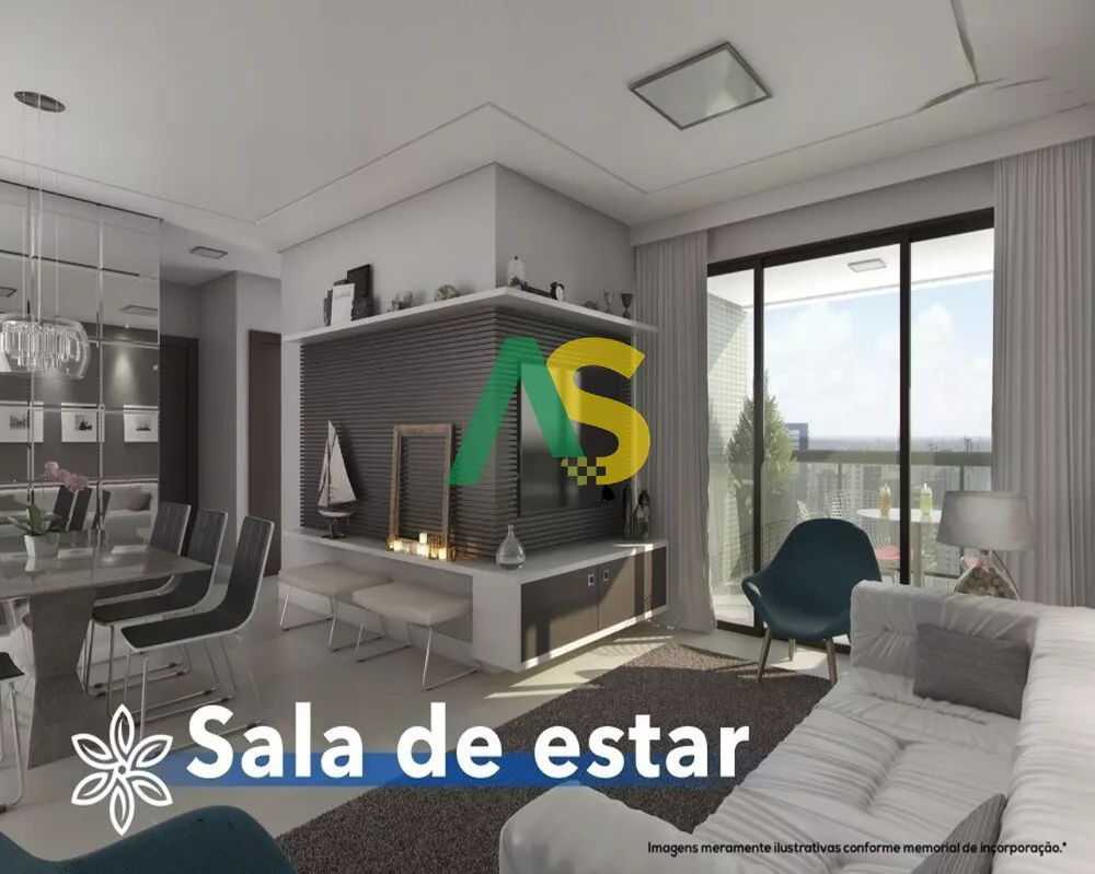 Apartamento à venda com 3 quartos, 84m² - Foto 2