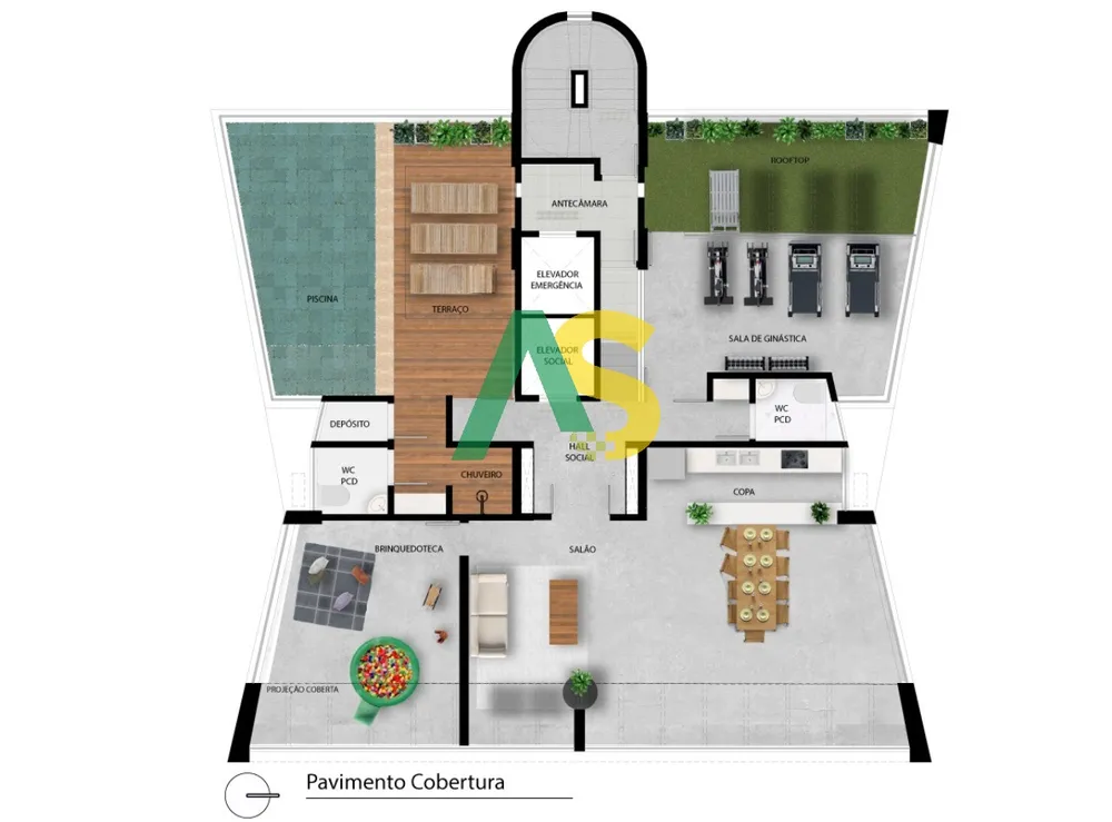 Apartamento, 2 quartos, 53 m² - Foto 9