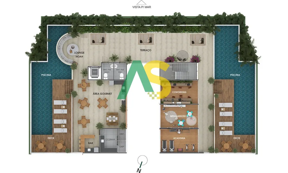 Flat/Apart Hotel, 1 quarto, 19 m² - Foto 15