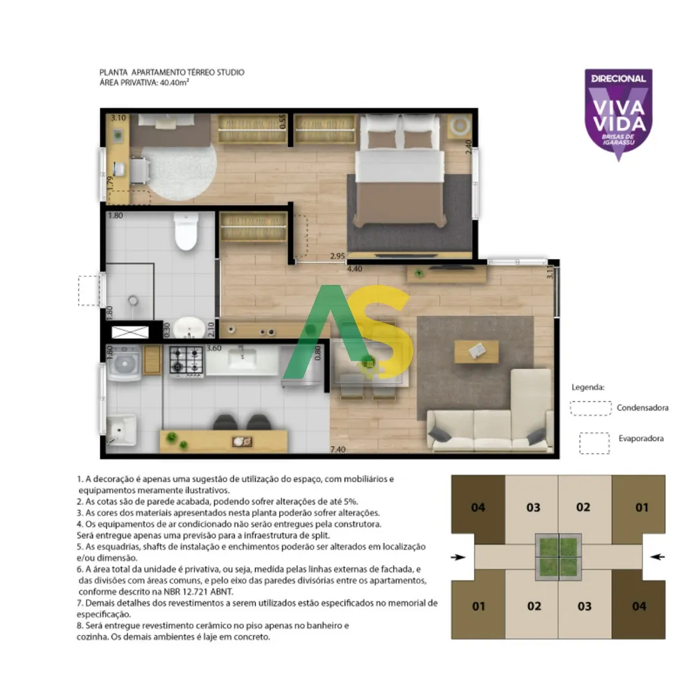 Apartamento, 2 quartos, 41 m² - Foto 13