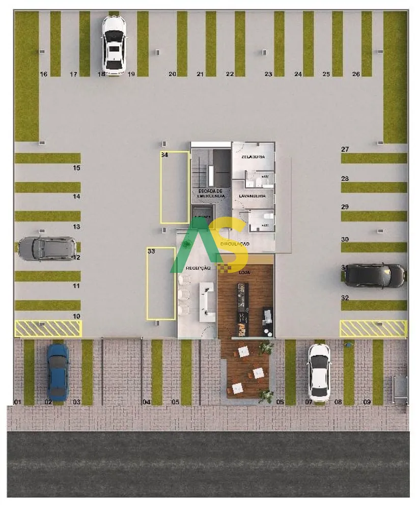 Flat/Apart Hotel, 1 quarto, 27 m² - Foto 7