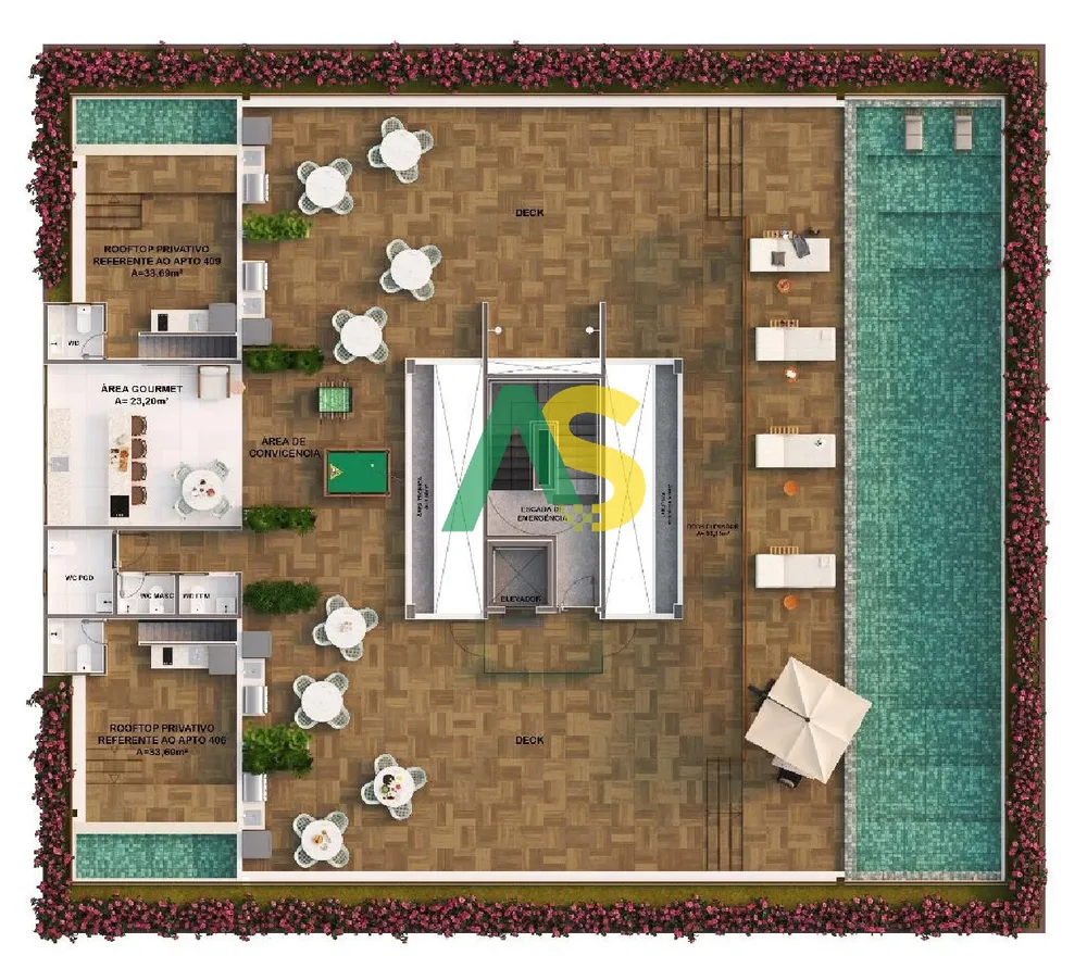 Flat/Apart Hotel, 1 quarto, 27 m² - Foto 6