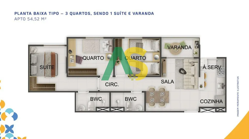 Apartamento, 2 quartos, 44 m² - Foto 18