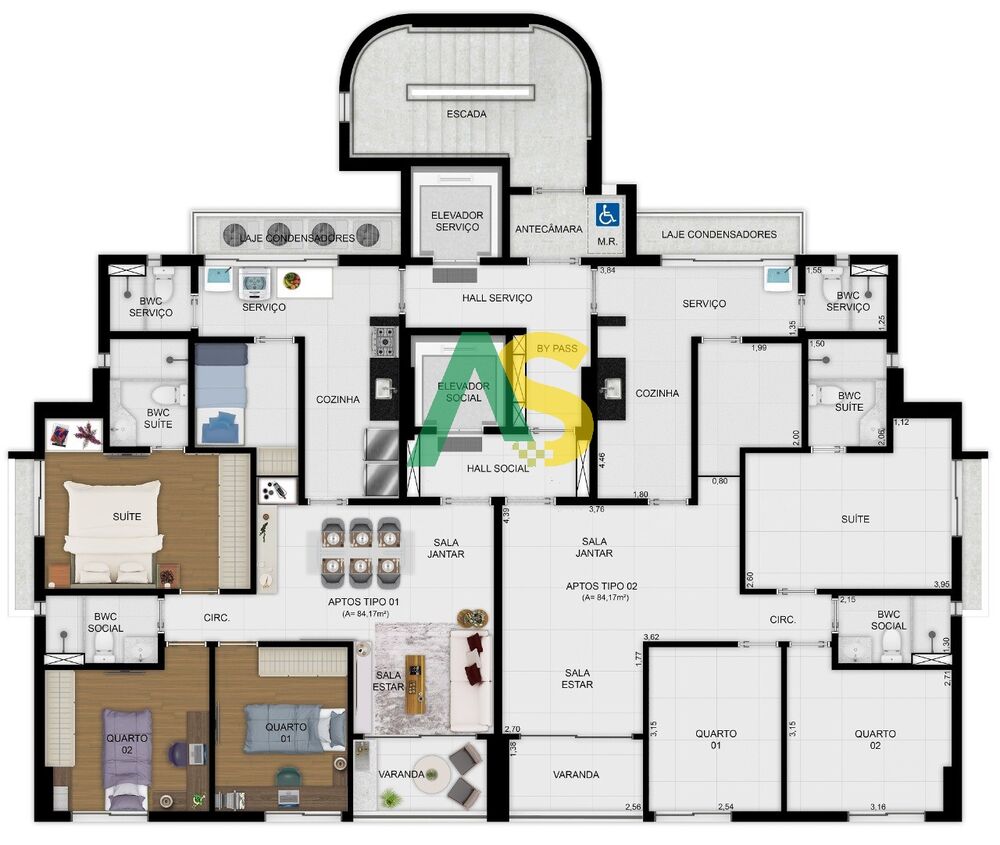 Apartamento, 3 quartos, 84 m² - Foto 12