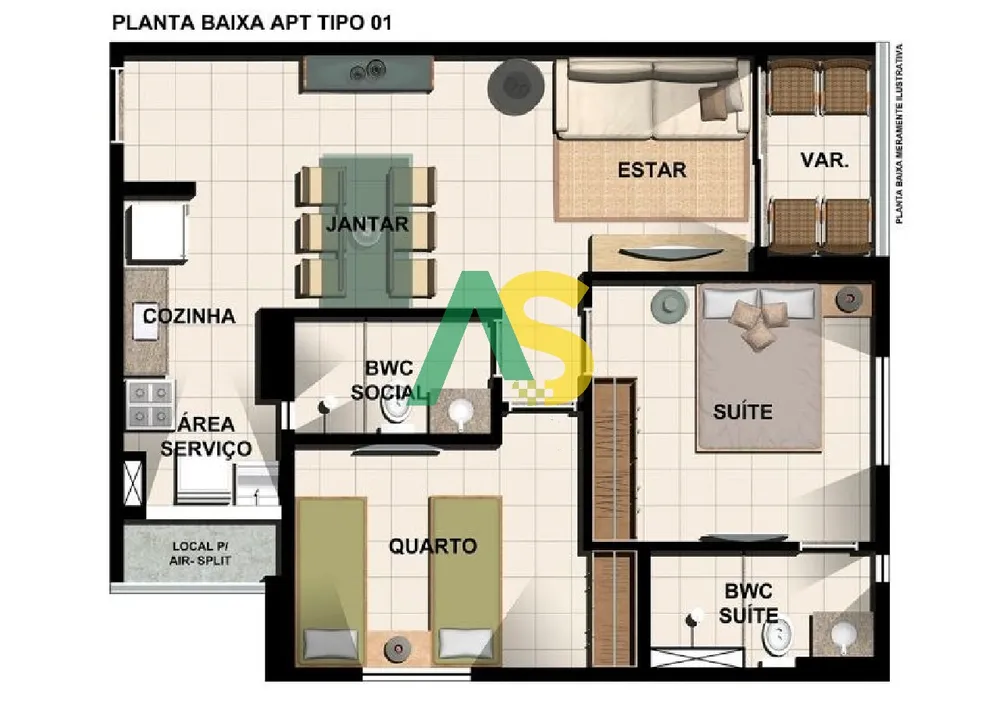 Apartamento, 2 quartos, 56 m² - Foto 13