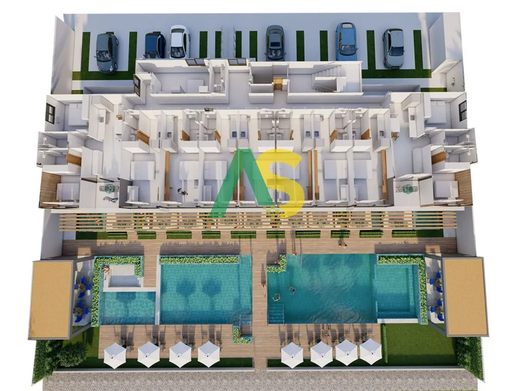 Flat/Apart Hotel, 2 quartos, 59 m² - Foto 8