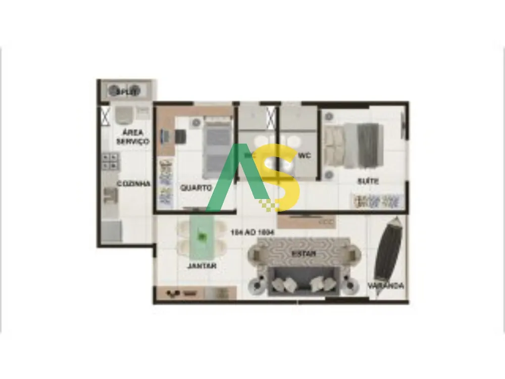 Apartamento, 2 quartos, 57 m² - Foto 15