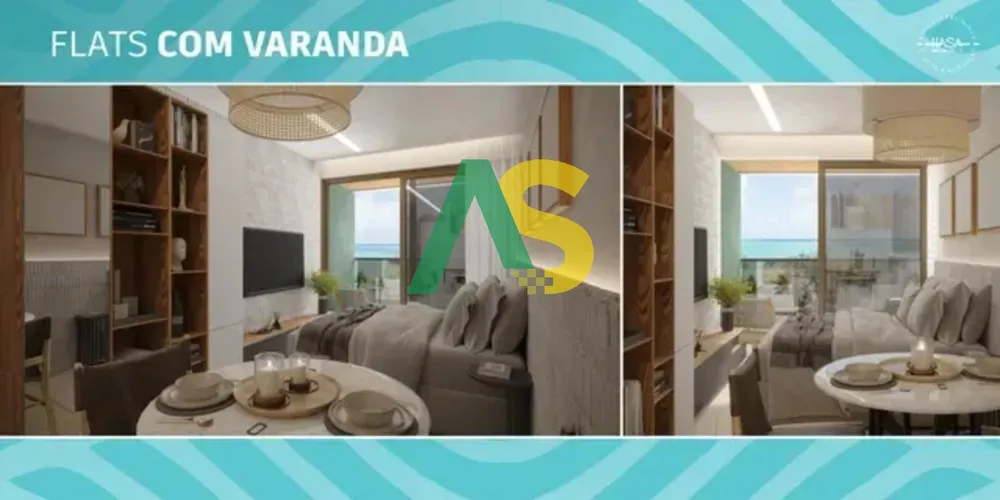 Flat/Apart Hotel, 1 quarto, 36 m² - Foto 5