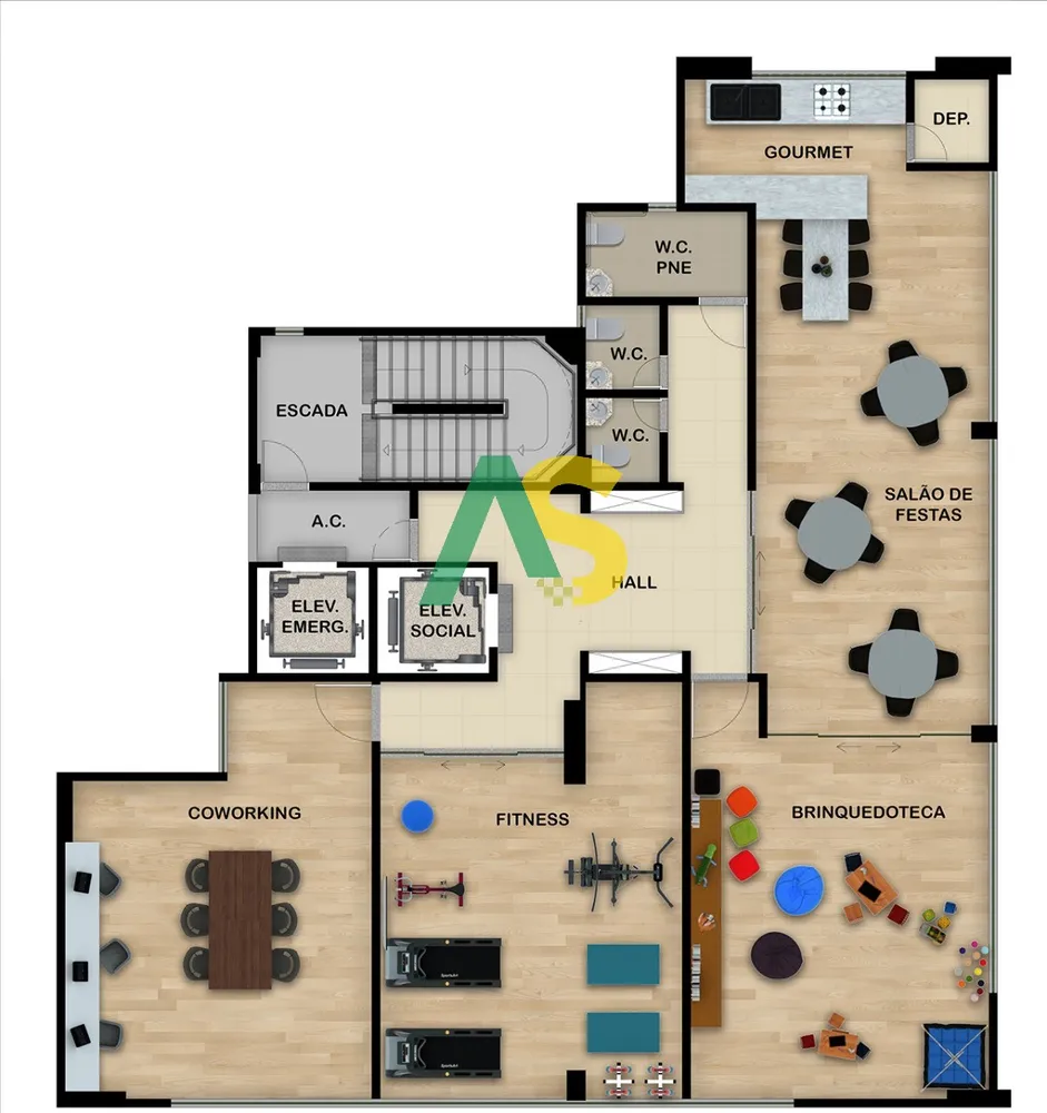 Apartamento, 3 quartos, 62 m² - Foto 20