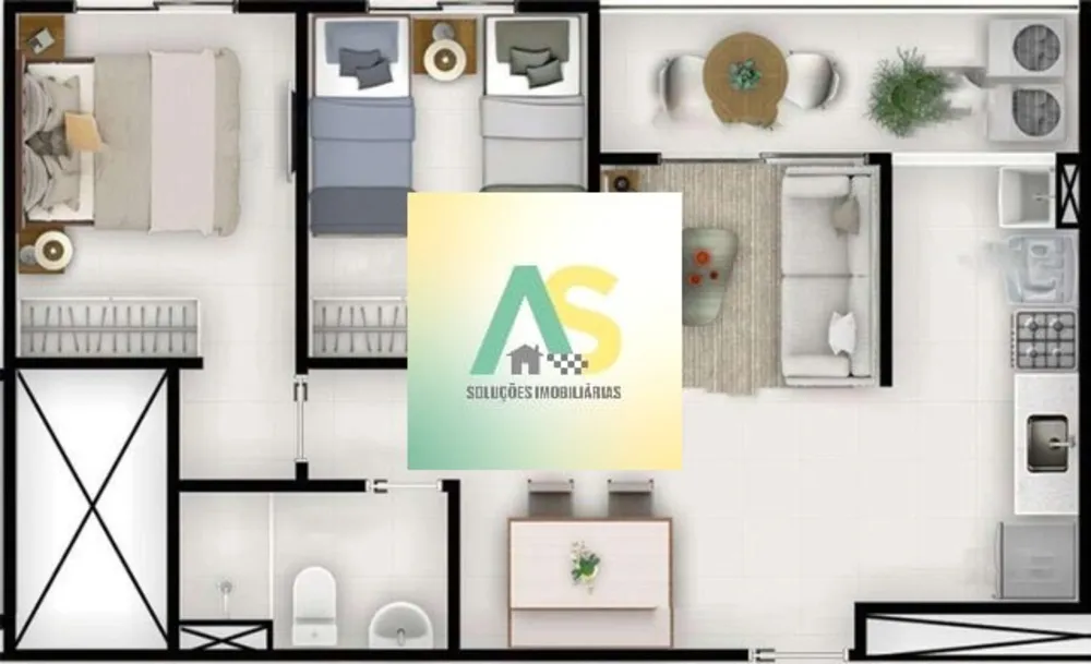 Apartamento, 2 quartos, 48 m² - Foto 14