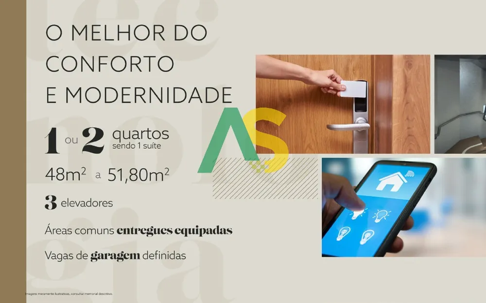 Apartamento, 2 quartos, 48 m² - Foto 2