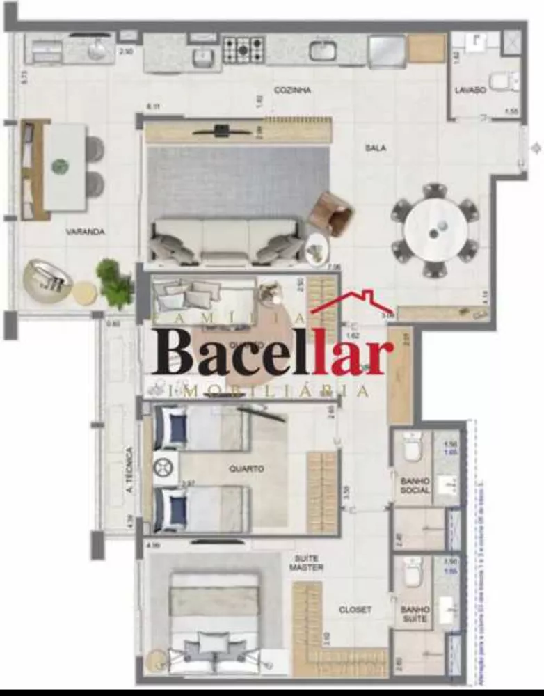 Apartamento, 3 quartos, 106 m² - Foto 15